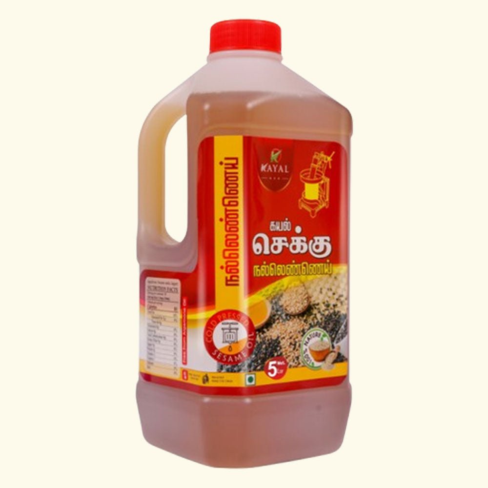 Kayal Cold Pressed Sesame Oil 5 Litre