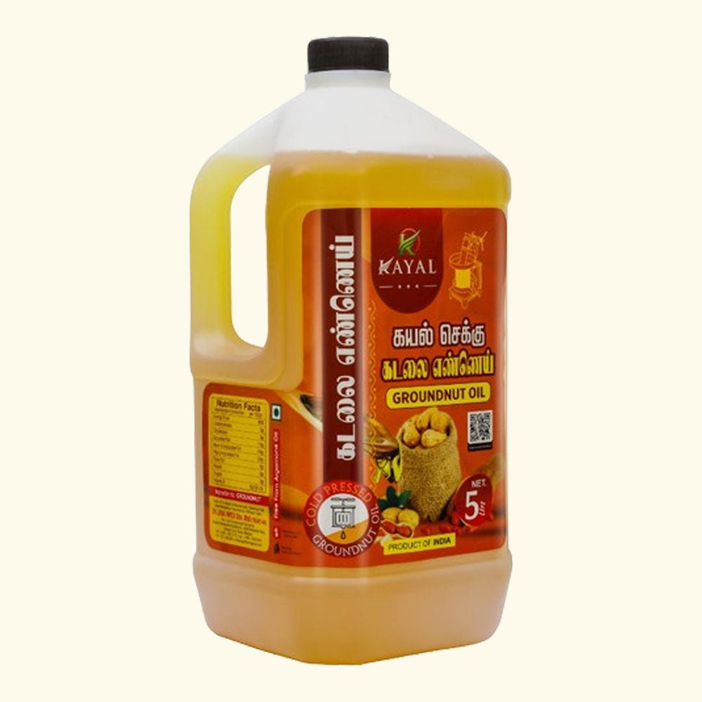 Groundnut Oil 5 Ltr - Kayal Foods