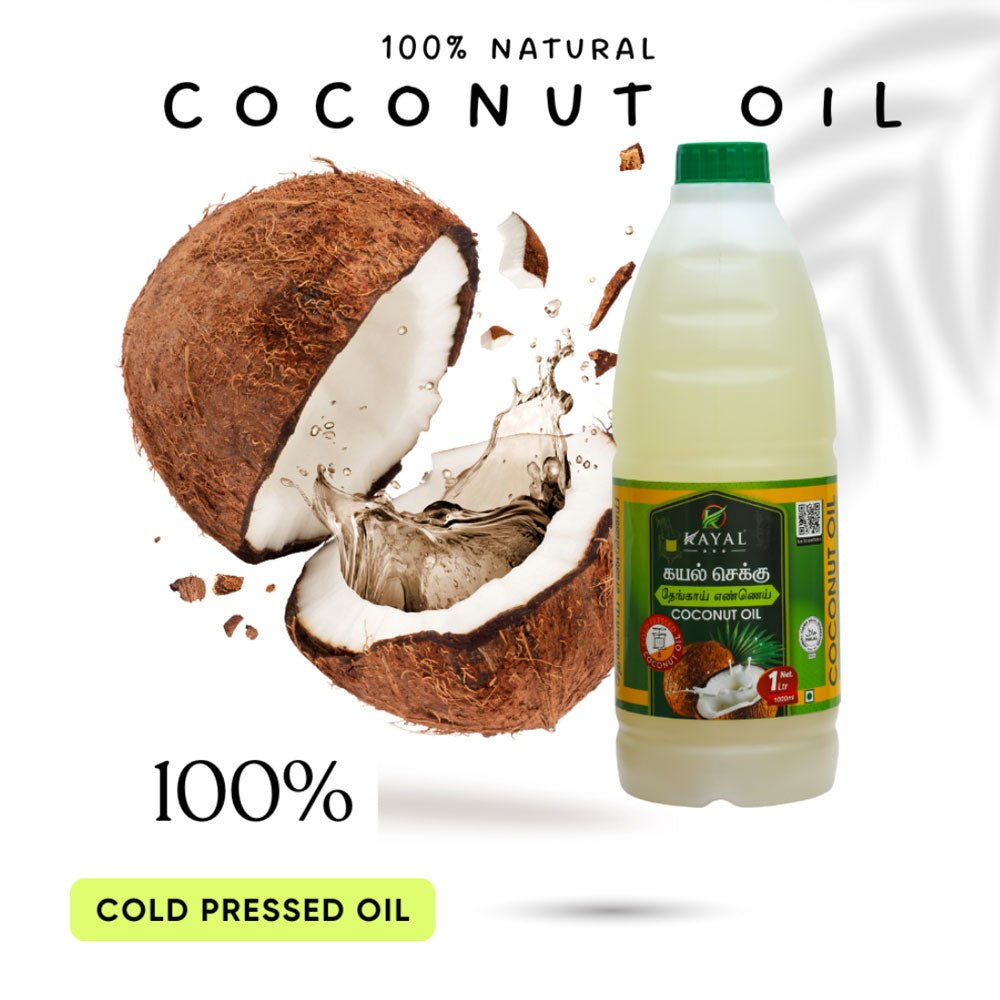 Coconut Oil 1 Ltr - Kayal Foods