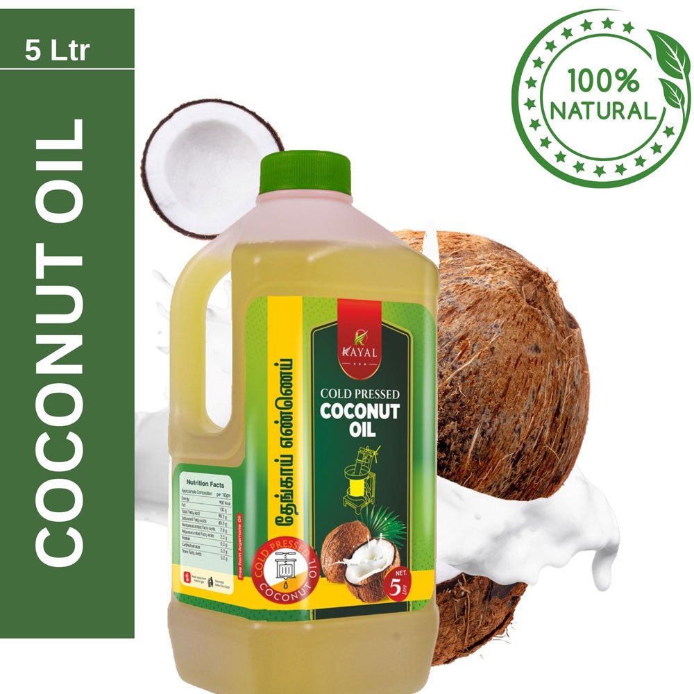 Coconut Oil 5 Ltr - Kayal Foods