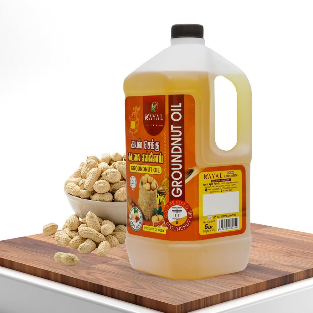 Groundnut Oil 5 Ltr - Kayal Foods