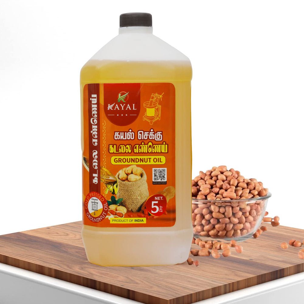 Groundnut Oil 5 Ltr - Kayal Foods