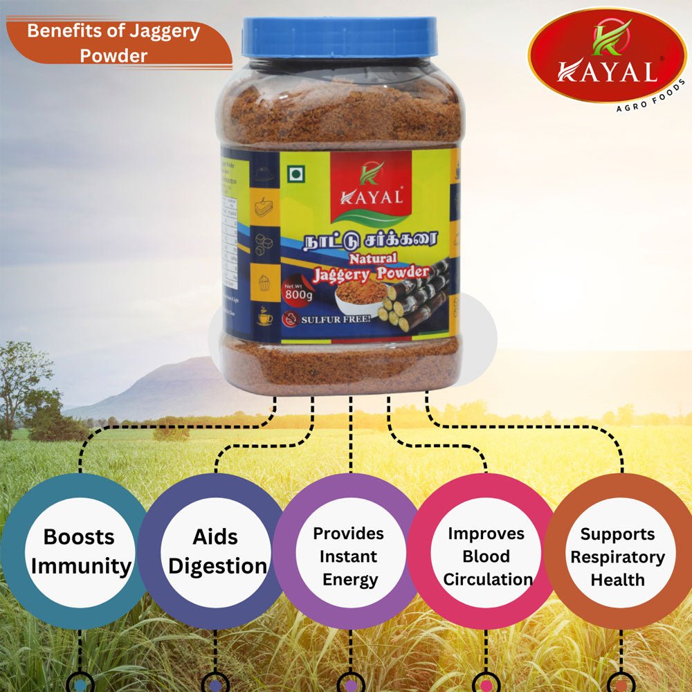 Nattusakkarai 800 gms - Kayal Foods