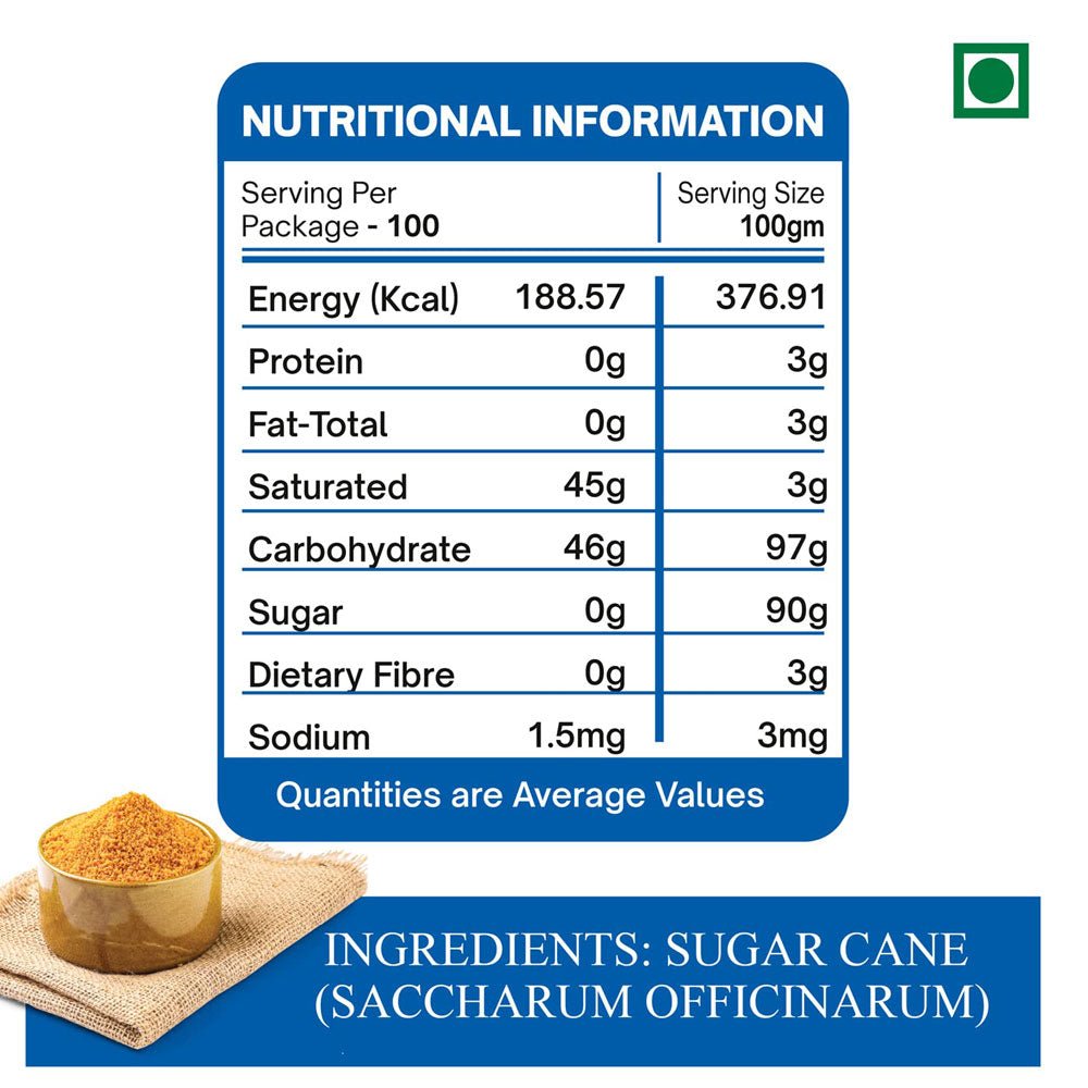 Nattusakkarai 800 gms - Kayal Foods