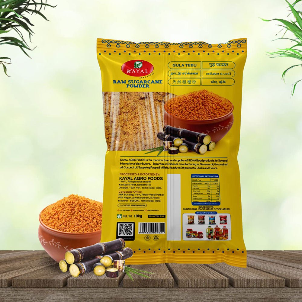 Jaggery Powder 10 kg - Kayal Foods