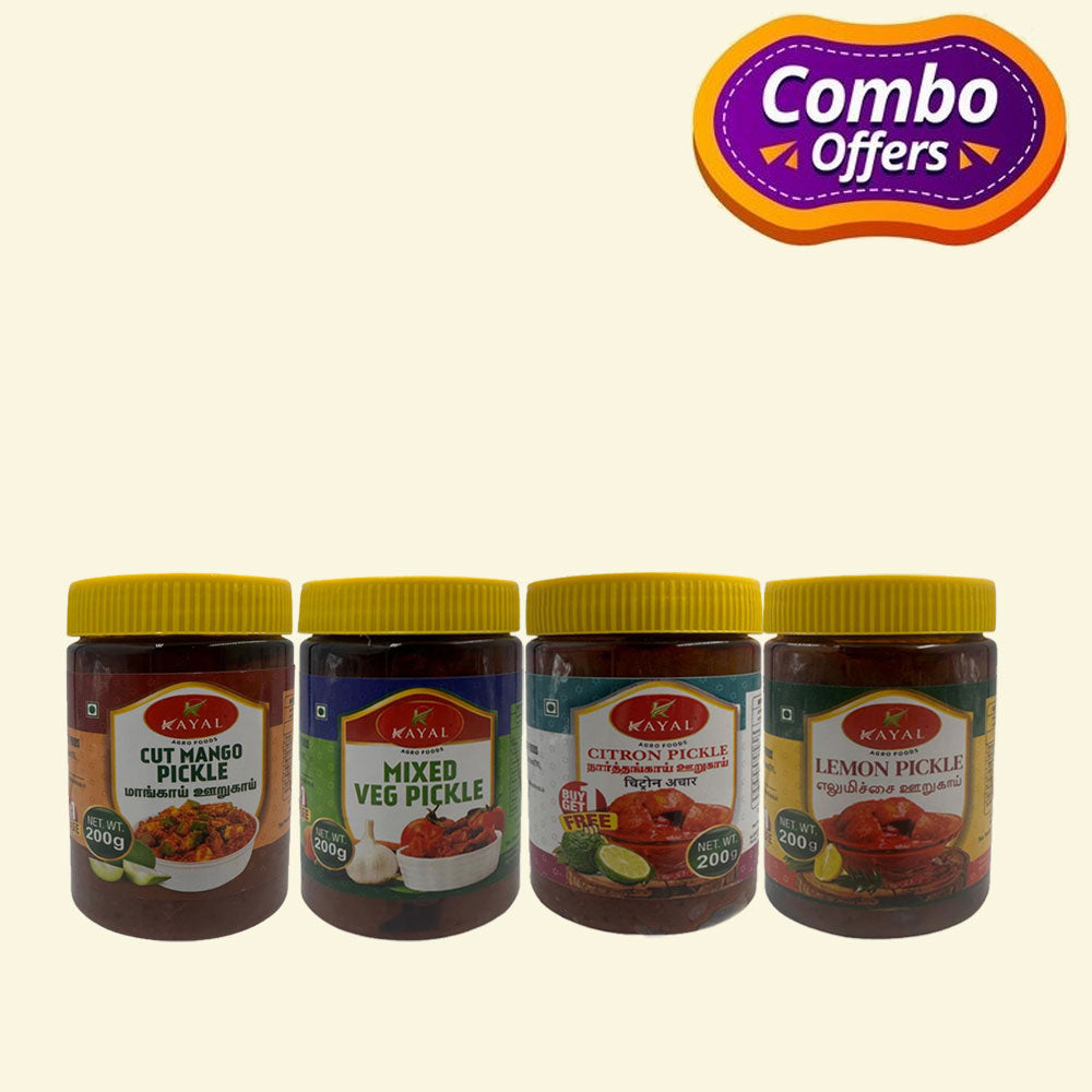 Special Pickles Combo Offer from kayalshoponline