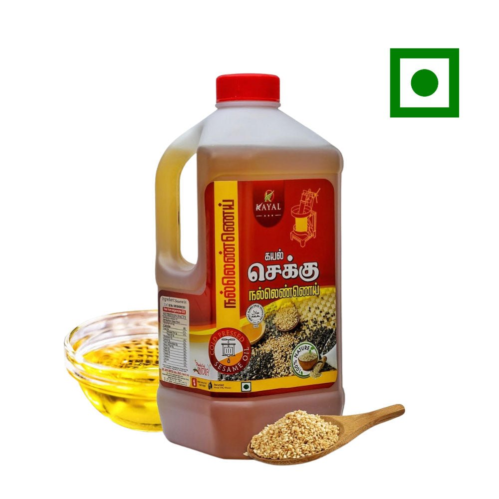 Cold Pressed Sesame Oil 5 Litre by Kayal Foods